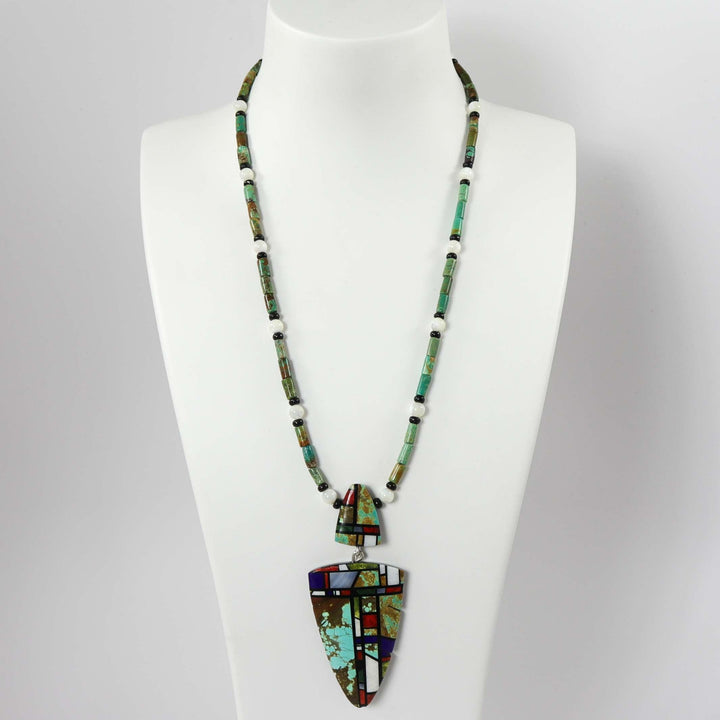 Inlay Necklace by Chris Nieto - Garland's