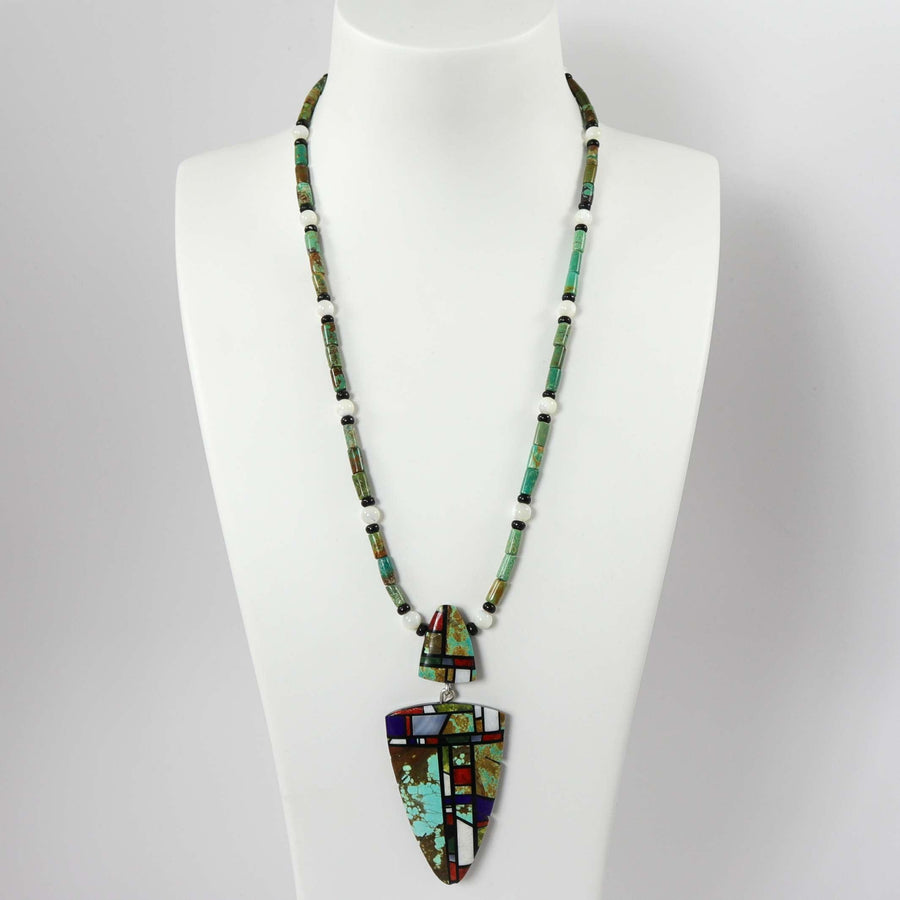 Inlay Necklace by Chris Nieto - Garland's