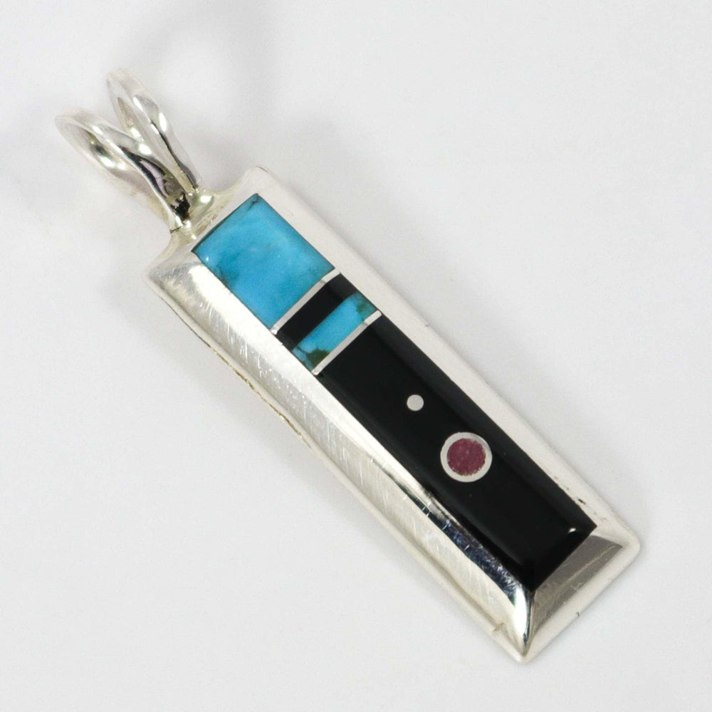 Inlay Pendant by Veronica Benally - Garland's