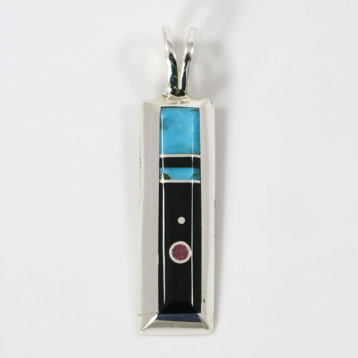 Inlay Pendant by Veronica Benally - Garland's