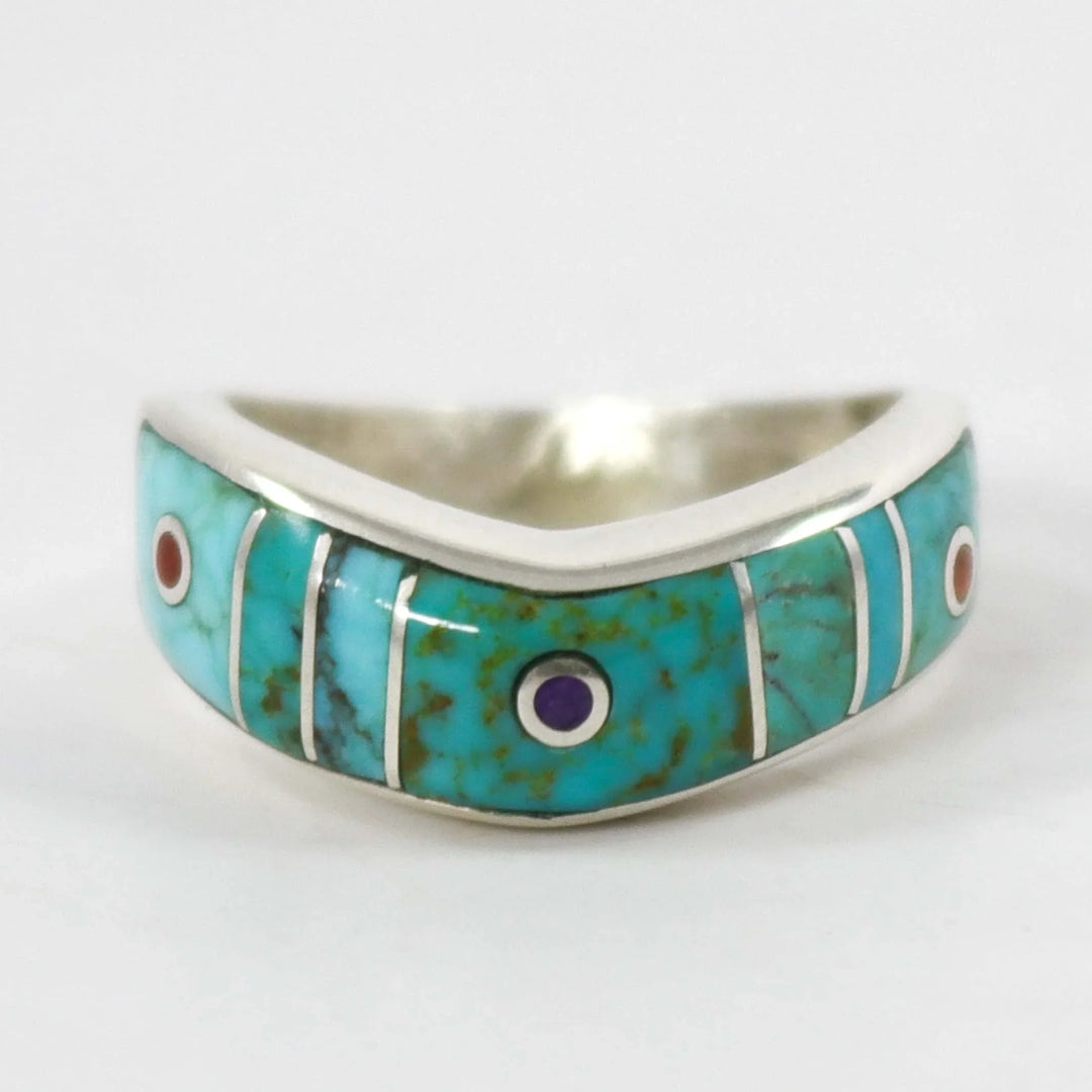 Inlay Ring by Veronica Benally - Garland's