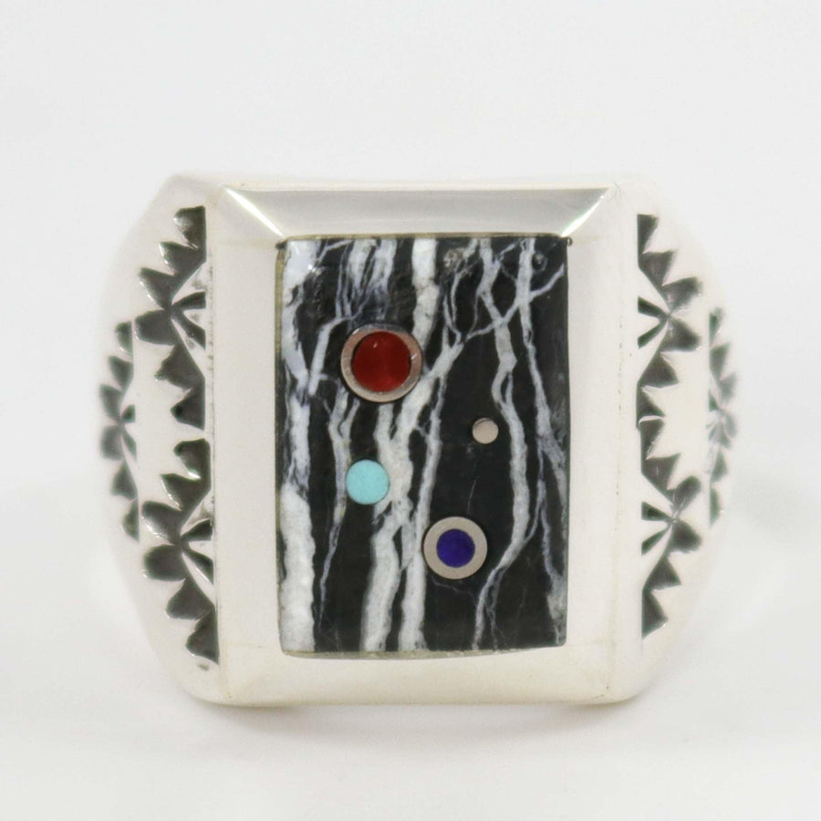 Inlay Ring by Veronica Benally - Garland's