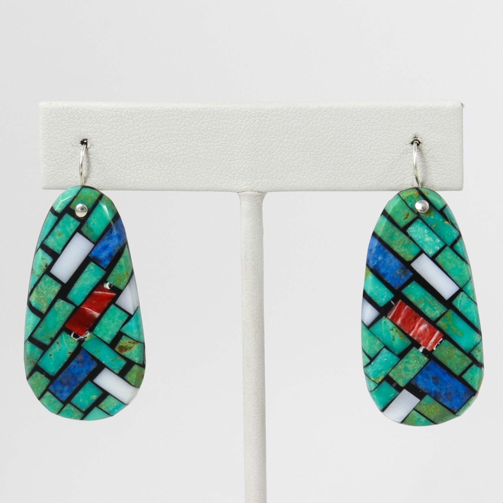 Inlay Shell Earrings by Charlene Reano - Garland's