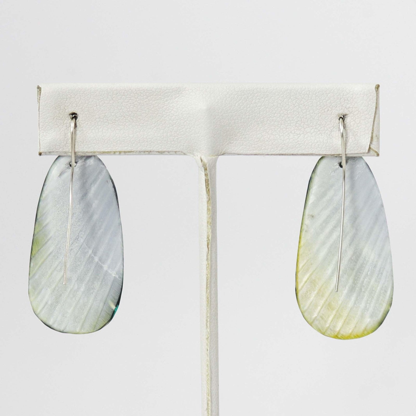 Inlay Shell Earrings by Charlene Reano - Garland's