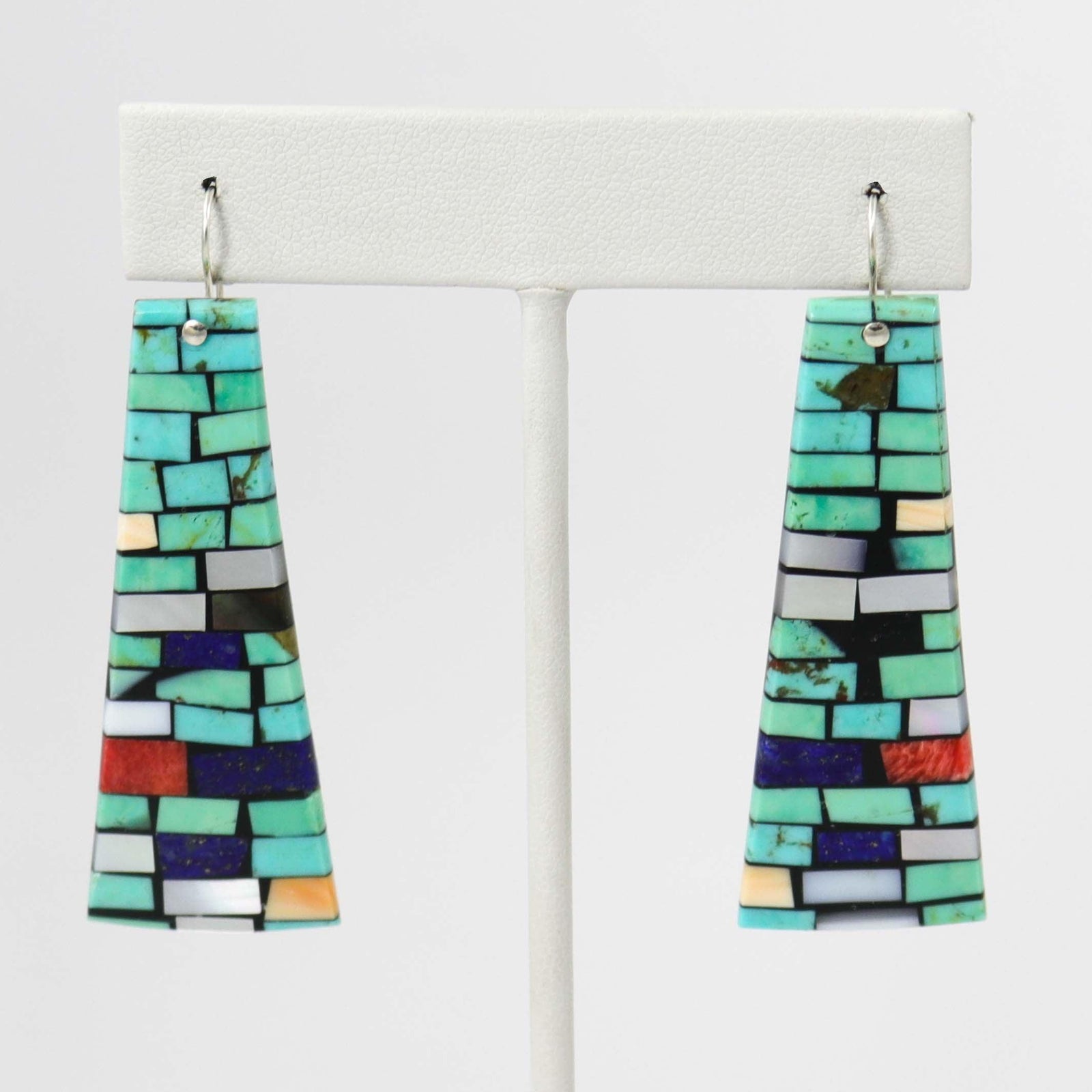 Inlay Shell Earrings by Charlene Reano - Garland's