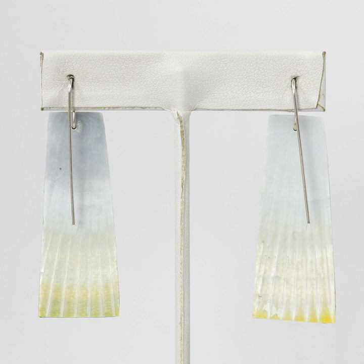 Inlay Shell Earrings by Charlene Reano - Garland's