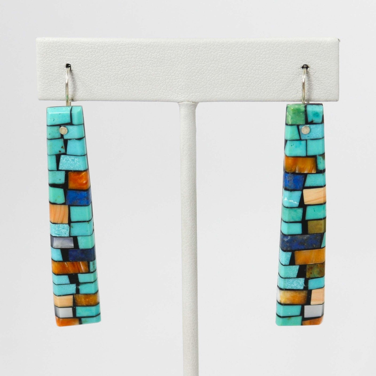 Inlay Shell Earrings by Charlene Reano - Garland's