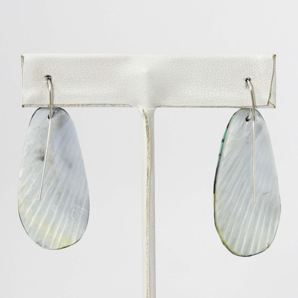 Inlay Shell Earrings by Charlene Reano - Garland's