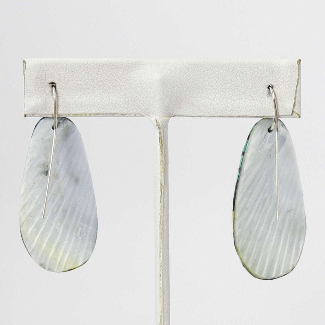 Inlay Shell Earrings by Charlene Reano - Garland's