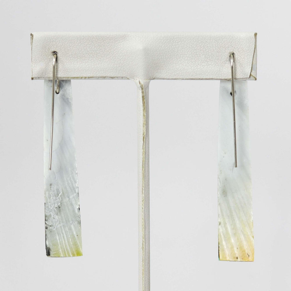 Inlay Shell Earrings by Charlene Reano - Garland's