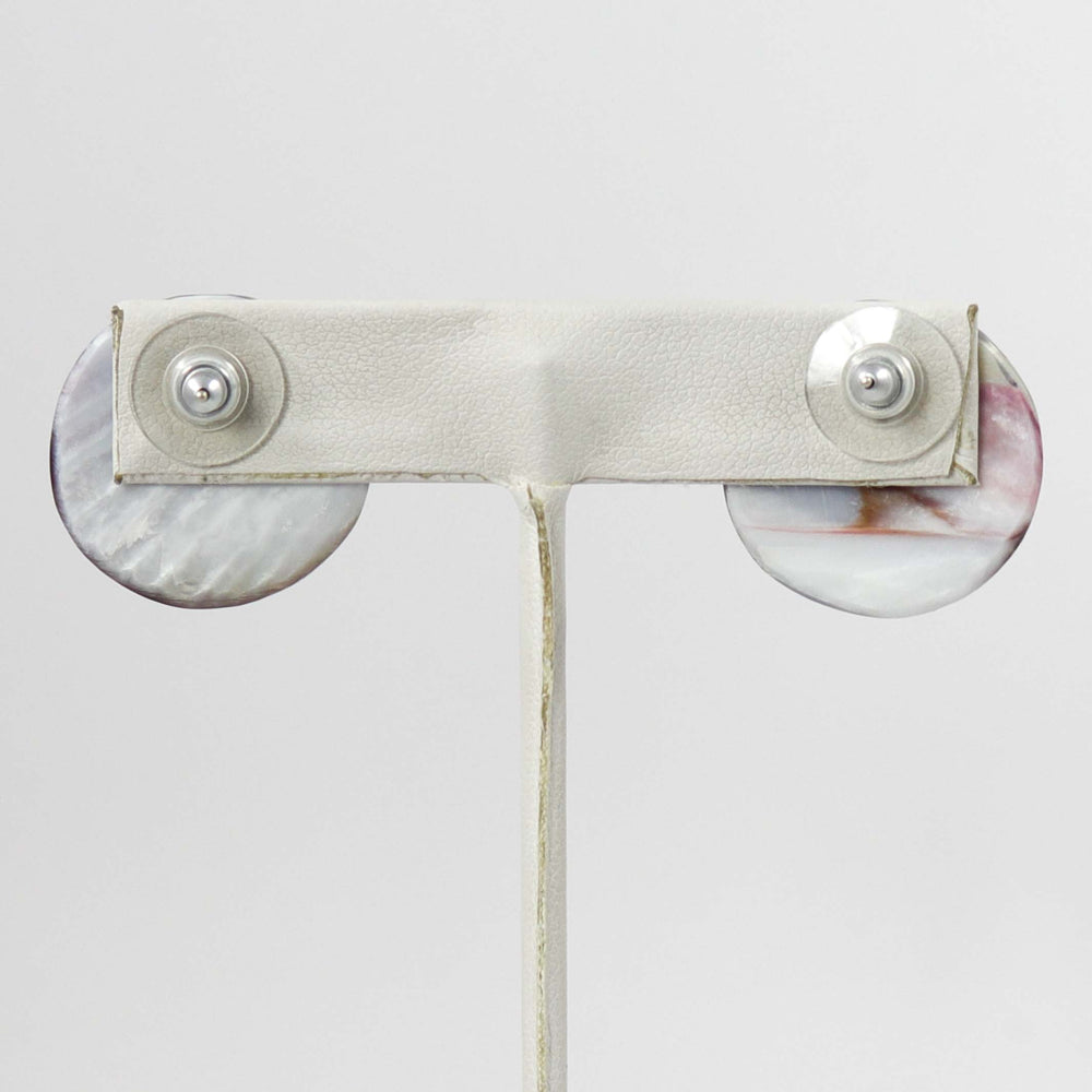 Inlay Shell Earrings by Janalee Reano Valencia - Garland's