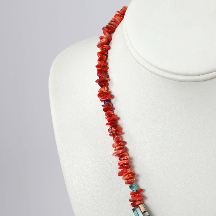 Inlay Shell Necklace by Charlene Reano - Garland's