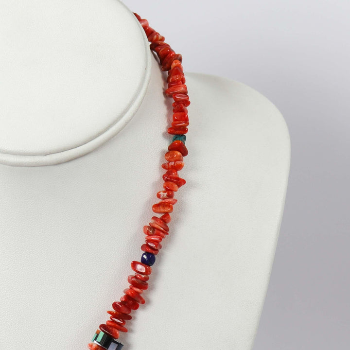 Inlay Shell Necklace by Charlene Reano - Garland's