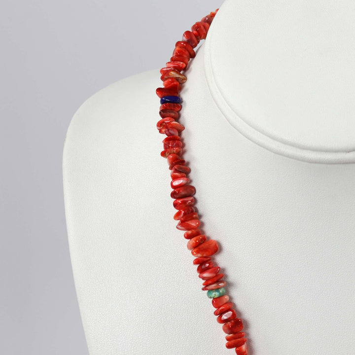 Inlay Shell Necklace by Charlene Reano - Garland's