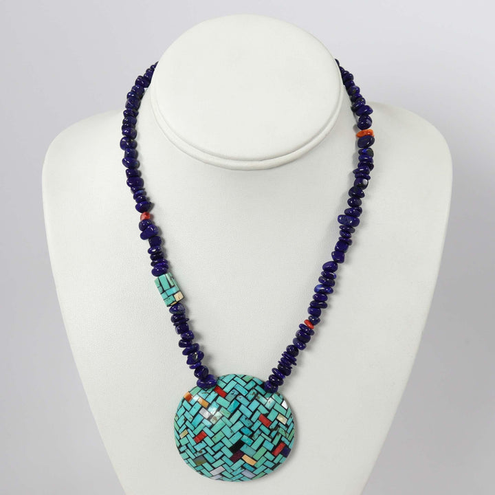Inlay Shell Necklace by Charlene Reano - Garland's