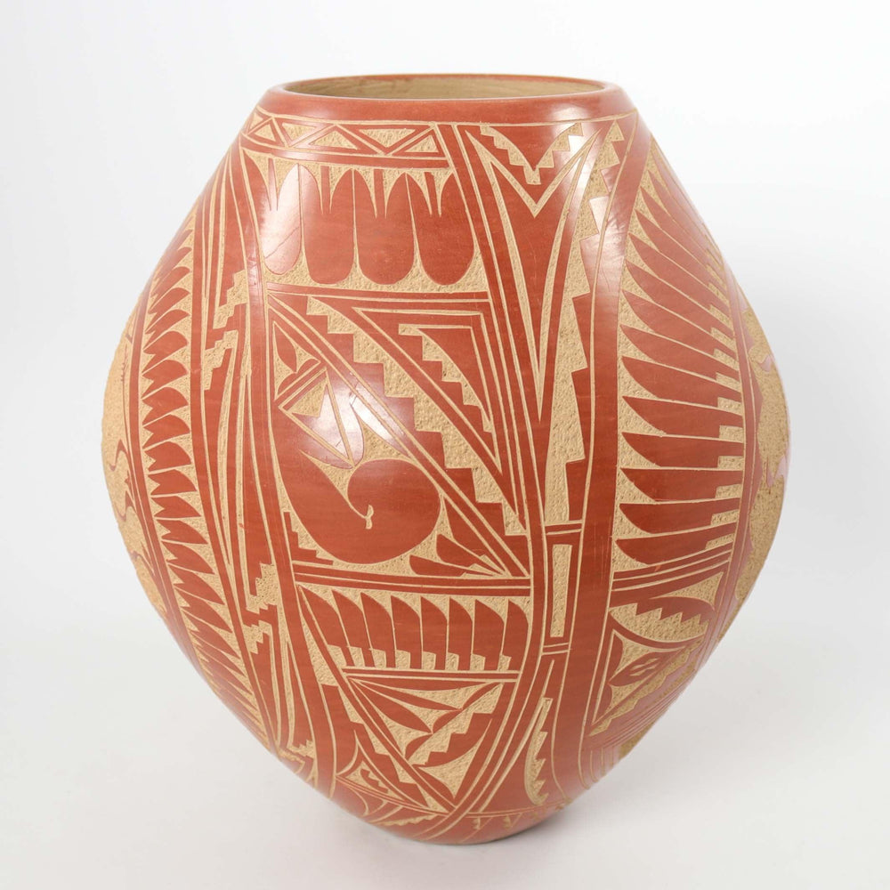 Jemez Sgraffito Pot by Carol Vigil - Garland's
