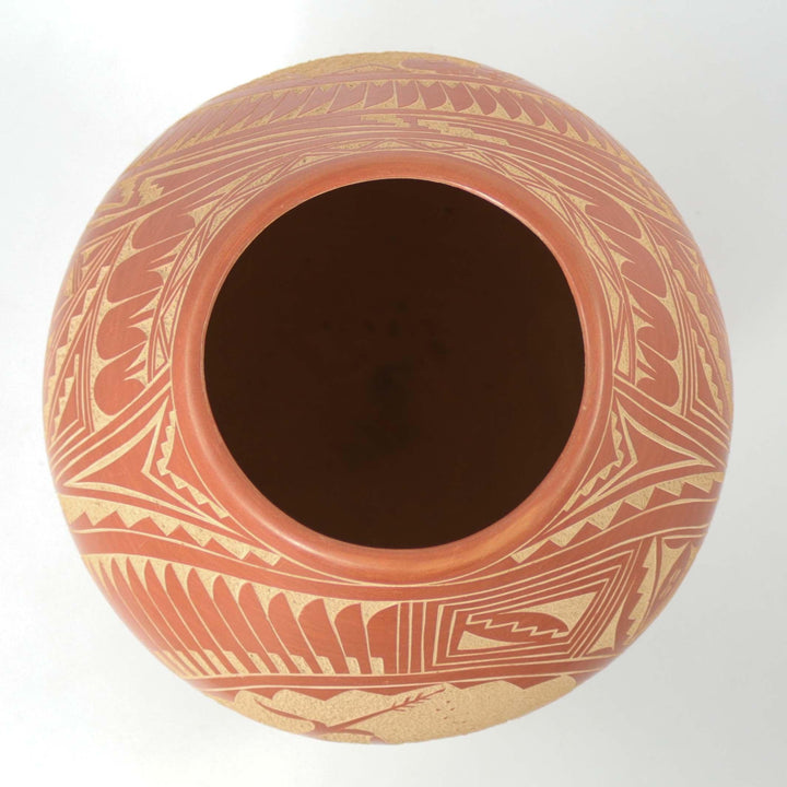Jemez Sgraffito Pot by Carol Vigil - Garland's