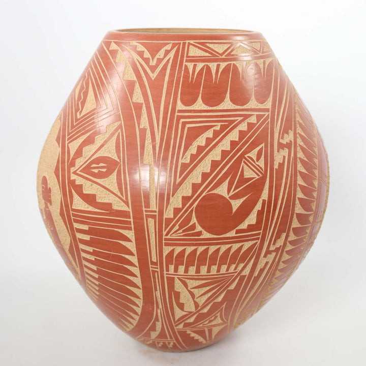 Jemez Sgraffito Pot by Carol Vigil - Garland's