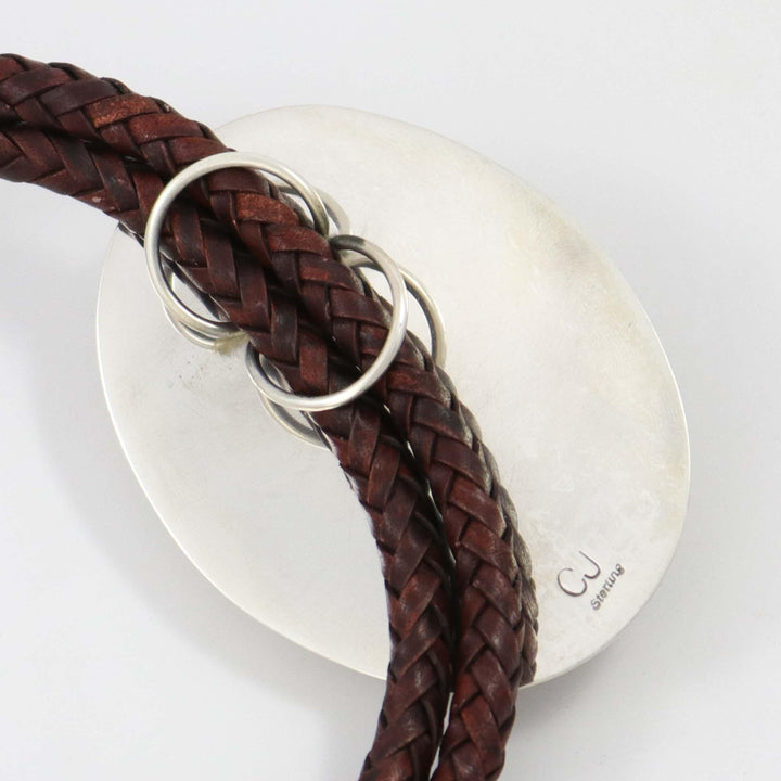 Kingman Turquoise Bola Tie by Charlie John - Garland's
