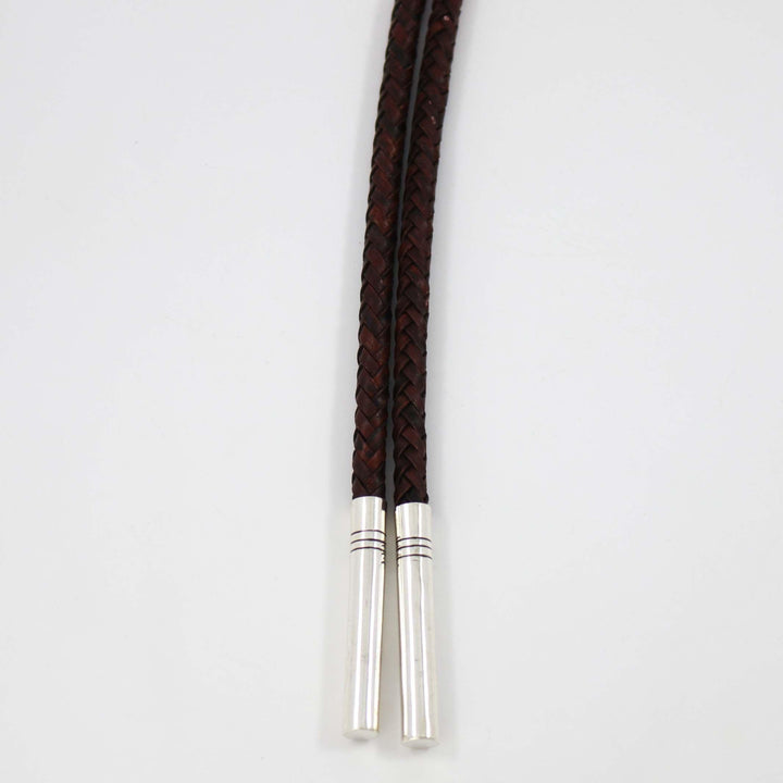 Kingman Turquoise Bola Tie by Charlie John - Garland's