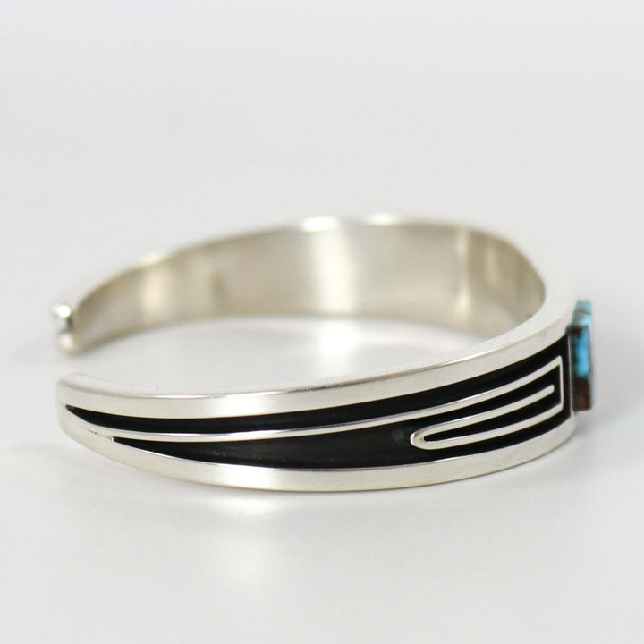Kingman Turquoise Cuff by Albert Nells - Garland's