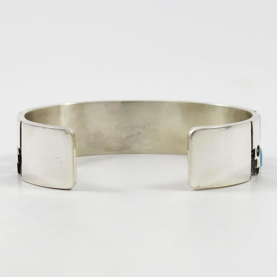 Kingman Turquoise Cuff by Beverly Begay - Garland's