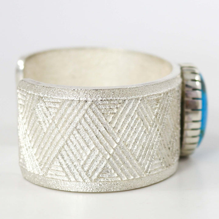 Kingman Turquoise Cuff by Carlos Dougi - Garland's