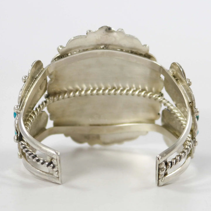 Kingman Turquoise Cuff by Fannie Begay - Garland's