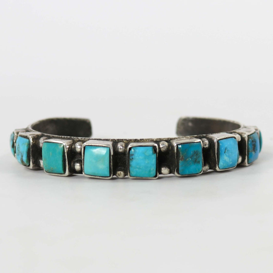 Kingman Turquoise Cuff by Jock Favour - Garland's