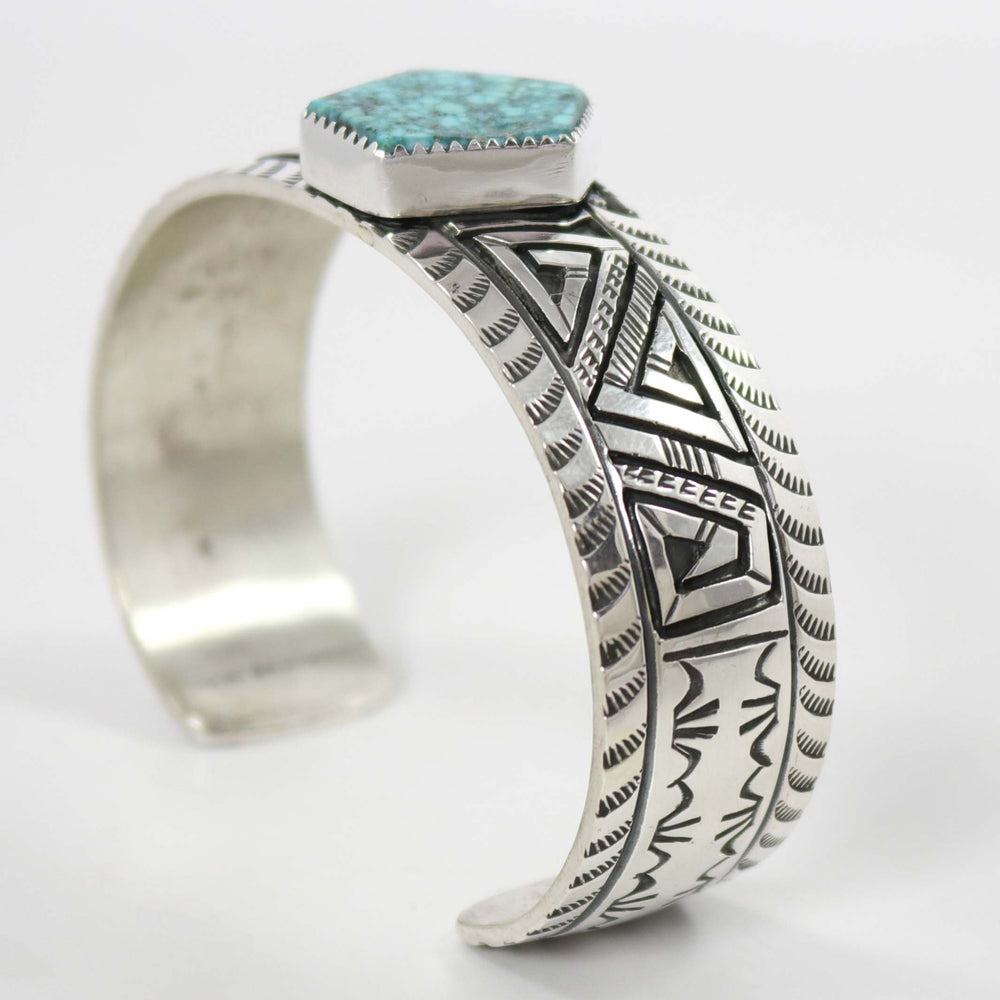 Kingman Turquoise Cuff by Peter Nelson - Garland's