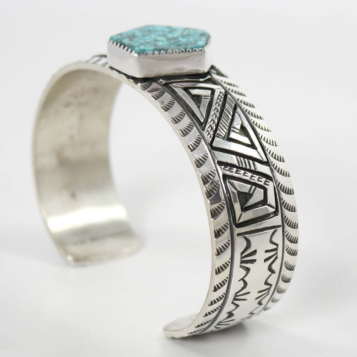 Kingman Turquoise Cuff by Peter Nelson - Garland's