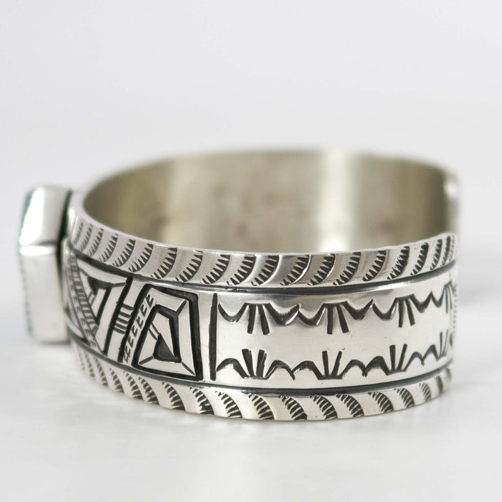 Kingman Turquoise Cuff by Peter Nelson - Garland's