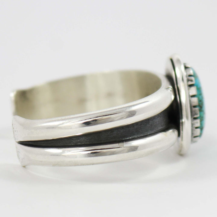 Kingman Turquoise Cuff by Peter Nelson - Garland's