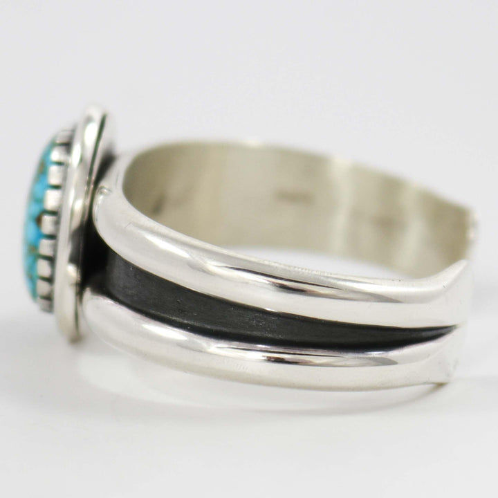 Kingman Turquoise Cuff by Peter Nelson - Garland's