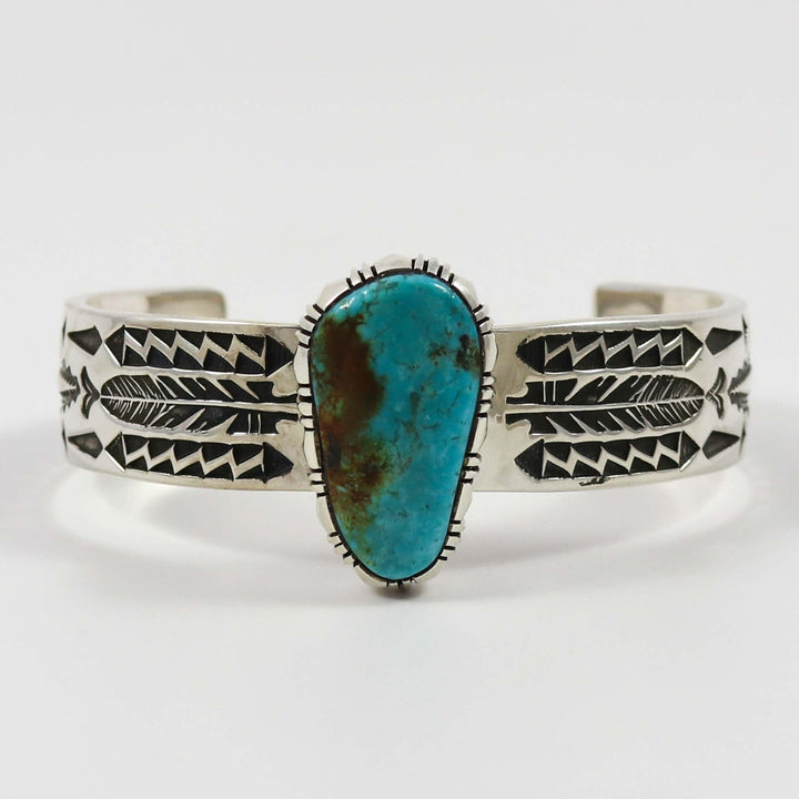 Kingman Turquoise Cuff by Rydel Curtis - Garland's