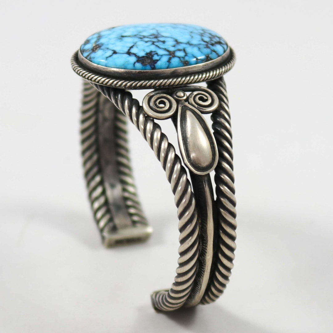 Kingman Turquoise Cuff by Steve Arviso - Garland's