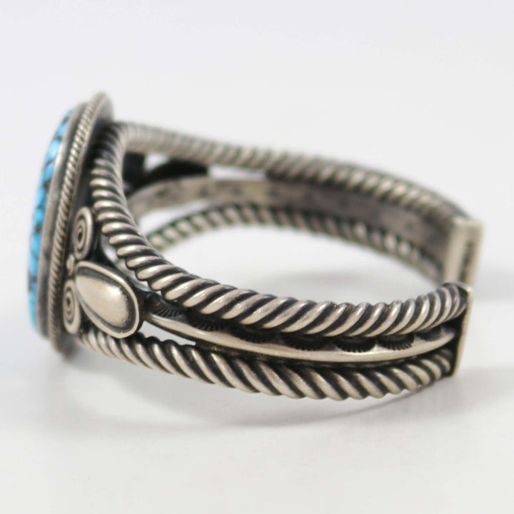 Kingman Turquoise Cuff by Steve Arviso - Garland's