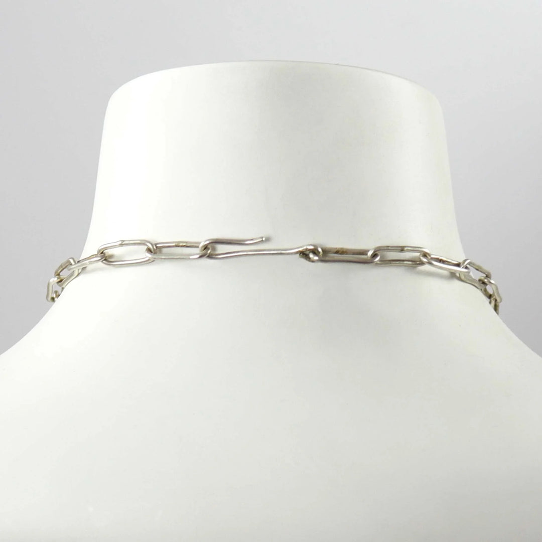 Kingman Turquoise Necklace by Billy Betoney - Garland's