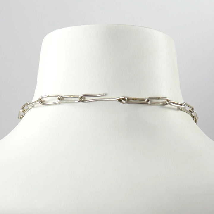 Kingman Turquoise Necklace by Billy Betoney - Garland's