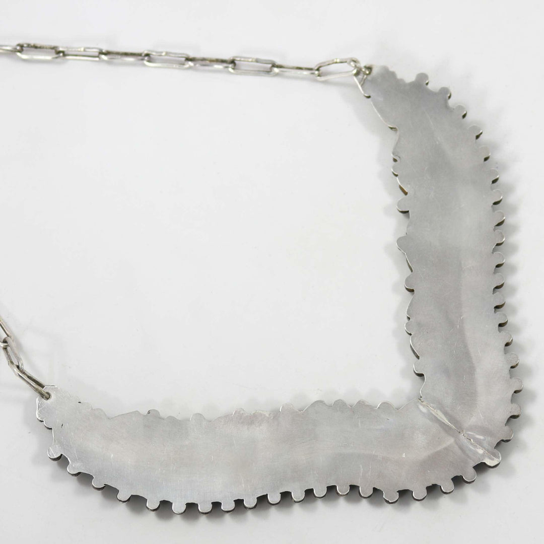Kingman Turquoise Necklace by Billy Betoney - Garland's