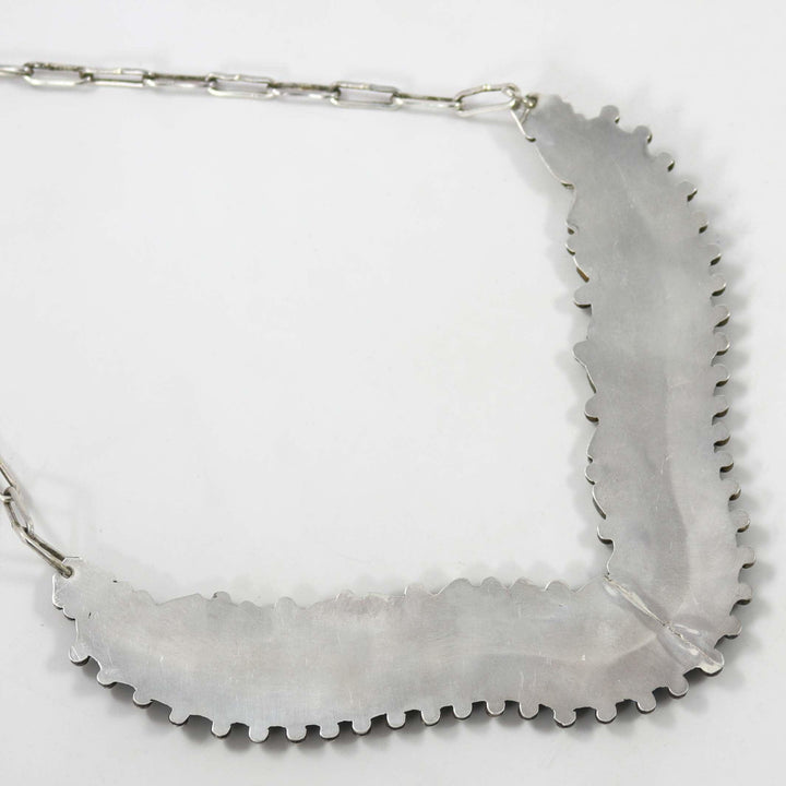 Kingman Turquoise Necklace by Billy Betoney - Garland's