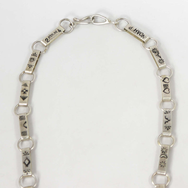 Kingman Turquoise Necklace by Noah Pajarito - Garland's