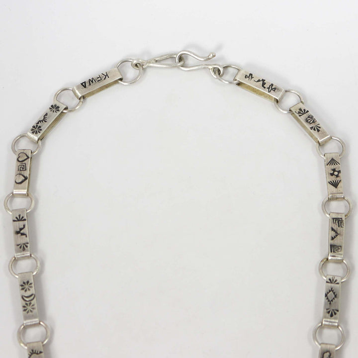 Kingman Turquoise Necklace by Noah Pajarito - Garland's