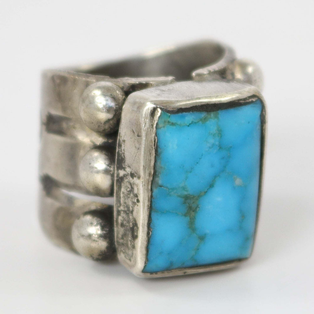 Kingman Turquoise Ring by Jock Favour - Garland's