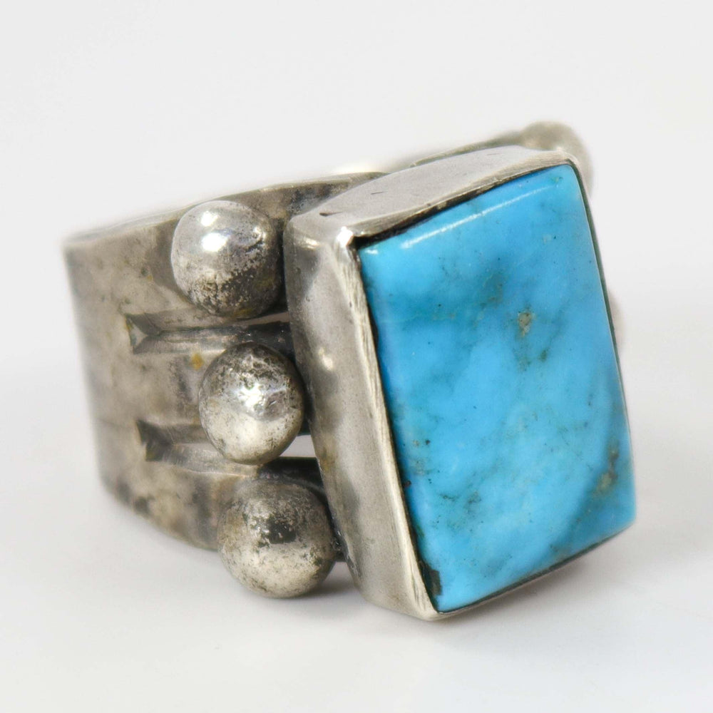 Kingman Turquoise Ring by Jock Favour - Garland's