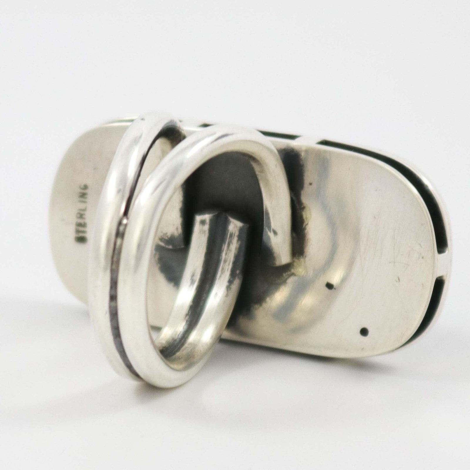 Kingman Turquoise Ring by Peter Nelson - Garland's