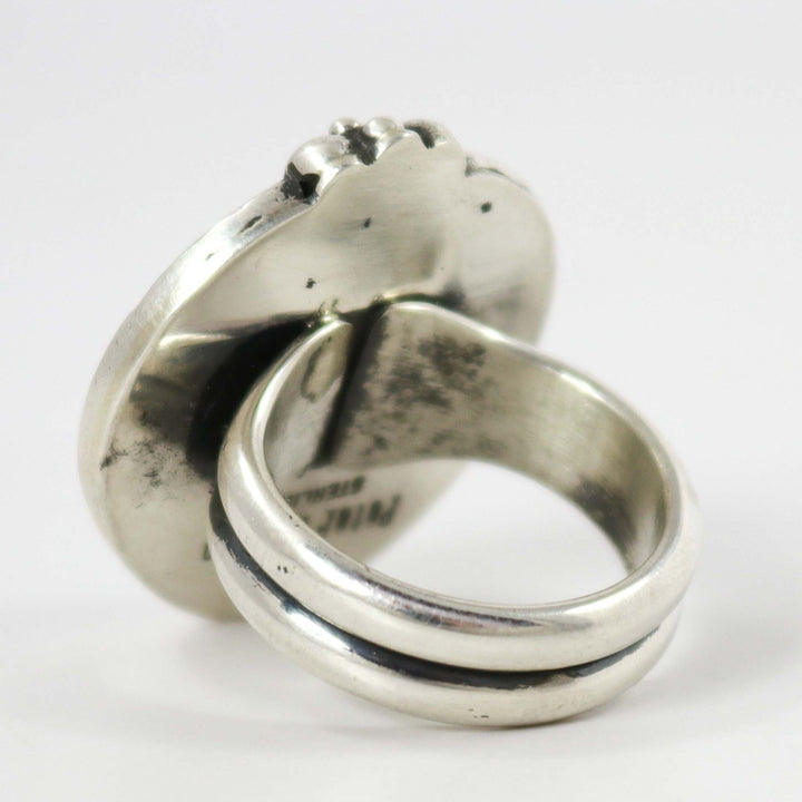 Kingman Turquoise Ring by Peter Nelson - Garland's