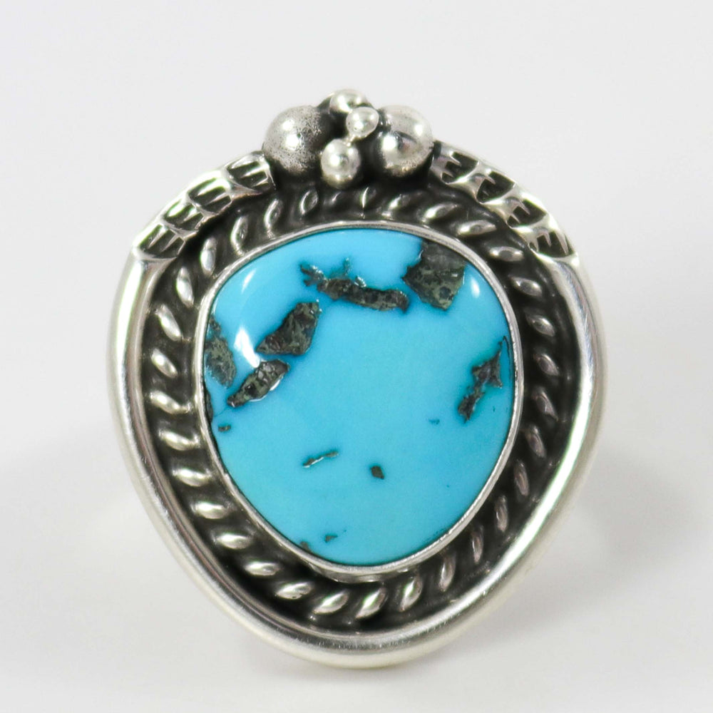 Kingman Turquoise Ring by Peter Nelson - Garland's