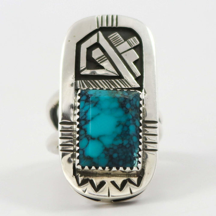 Kingman Turquoise Ring by Peter Nelson - Garland's