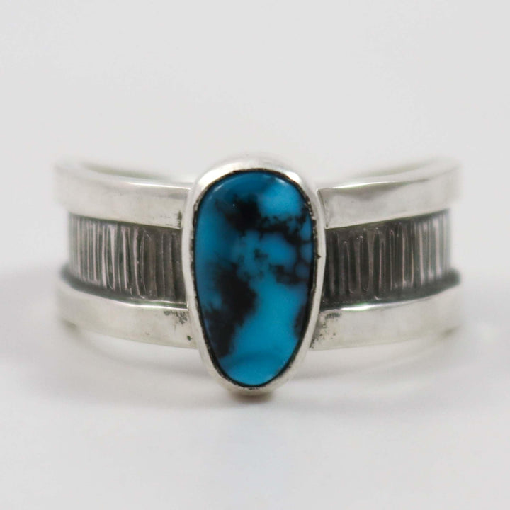 Kingman Turquoise Ring by Peter Nelson - Garland's